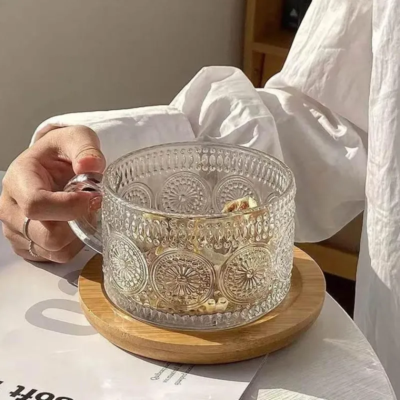 Plates u0026 More Küche & Esszimmer-Retro-Glasbecher – hitzebeständiges Vintage-Trinkgeschirr