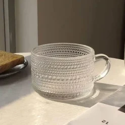 Plates u0026 More Küche & Esszimmer-Retro-Glasbecher – hitzebeständiges Vintage-Trinkgeschirr