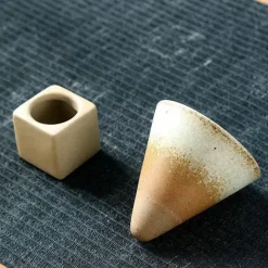 Plates u0026 More Küche & Esszimmer-Retro-Kaffeetasse aus Keramik – Latte-Tasse aus japanischem Porzellan