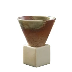 Plates u0026 More Küche & Esszimmer-Retro-Kaffeetasse aus Keramik – Latte-Tasse aus japanischem Porzellan