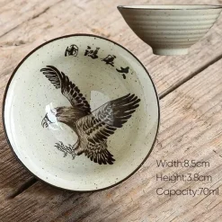 Plates u0026 More Küche & Esszimmer-Retro-Teetassen-Set aus Keramik – Vintage-Teetassen für gemütliche Zusammenkünfte