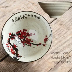 Plates u0026 More Küche & Esszimmer-Retro-Teetassen-Set aus Keramik – Vintage-Teetassen für gemütliche Zusammenkünfte