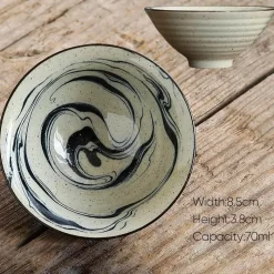 Plates u0026 More Küche & Esszimmer-Retro-Teetassen-Set aus Keramik – Vintage-Teetassen für gemütliche Zusammenkünfte