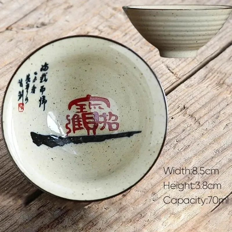 Plates u0026 More Küche & Esszimmer-Retro-Teetassen-Set aus Keramik – Vintage-Teetassen für gemütliche Zusammenkünfte