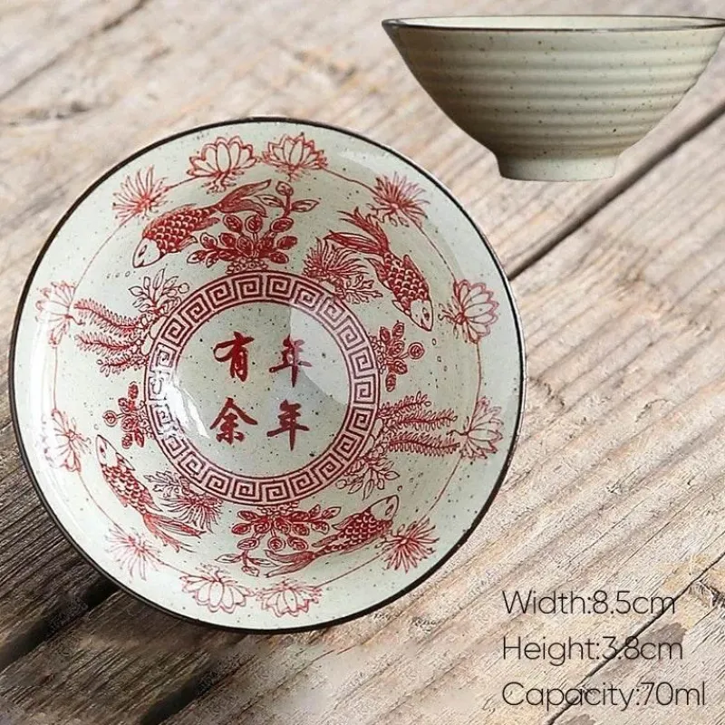 Plates u0026 More Küche & Esszimmer-Retro-Teetassen-Set aus Keramik – Vintage-Teetassen für gemütliche Zusammenkünfte