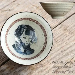 Plates u0026 More Küche & Esszimmer-Retro-Teetassen-Set aus Keramik – Vintage-Teetassen für gemütliche Zusammenkünfte