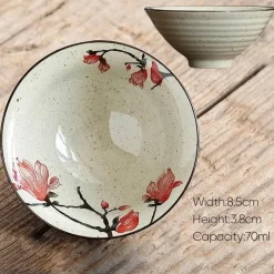 Plates u0026 More Küche & Esszimmer-Retro-Teetassen-Set aus Keramik – Vintage-Teetassen für gemütliche Zusammenkünfte