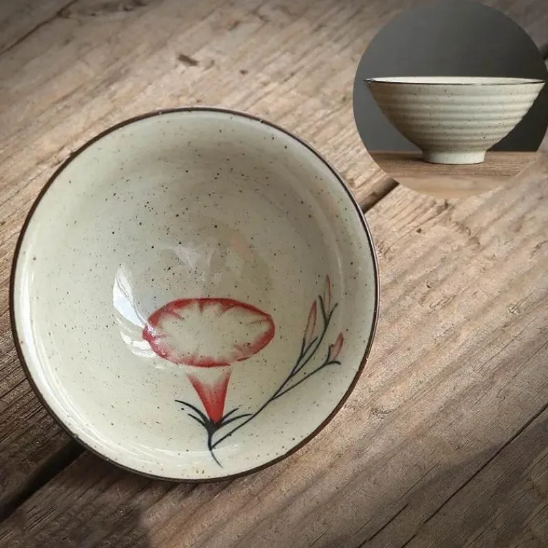 Plates u0026 More Küche & Esszimmer-Retro-Teetassen-Set aus Keramik – Vintage-Teetassen für gemütliche Zusammenkünfte