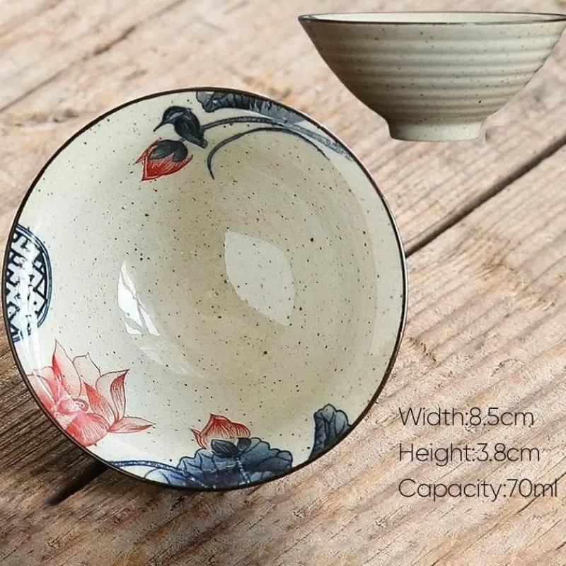 Plates u0026 More Küche & Esszimmer-Retro-Teetassen-Set aus Keramik – Vintage-Teetassen für gemütliche Zusammenkünfte