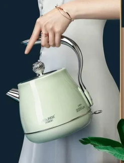 The Cozy Mug Küche & Esszimmer-Retro-Wasserkocher – elegantes, schlichtes Design