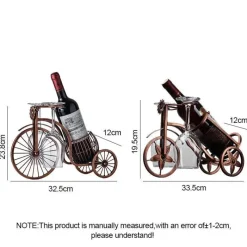 Tom Küche & Esszimmer-Retro-Weinregal – Eleganter Flaschen- und Glas-Organizer