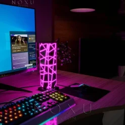 The Light Loft Beleuchtung-RGB LED Farbwechsel Würfel Tischlampe - Nachtlicht