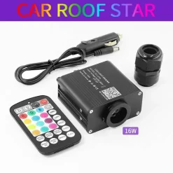 The Decor Haven Autozubehör|Automobilindustrie-RGB-Glasfaser-Deckenleuchte – Stimmungsvolle Atmosphärenbeleuchtung