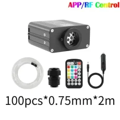 The Decor Haven Autozubehör|Automobilindustrie-RGB-Glasfaser-Deckenleuchte – Stimmungsvolle Atmosphärenbeleuchtung