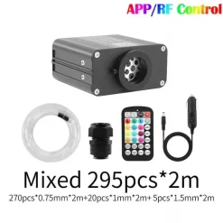 The Decor Haven Autozubehör|Automobilindustrie-RGB-Glasfaser-Deckenleuchte – Stimmungsvolle Atmosphärenbeleuchtung