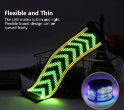 Wild u0026 Free Gear Autozubehör|Automobilindustrie-RGB-LED-Pixel-Panel – Vielseitiger Smart-Display-Bildschirm