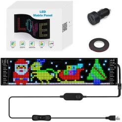 Wild u0026 Free Gear Autozubehör|Automobilindustrie-RGB-LED-Pixel-Panel – Vielseitiger Smart-Display-Bildschirm