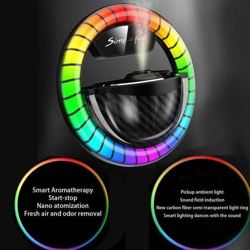 Wild u0026 Free Gear Autopflege|Autozubehör-RGB-Lufterfrischer – Aroma Sprinkles Duftendes Autozubehör