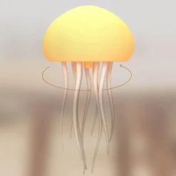 Timeless Touch Beleuchtung-RGB-Quallen-Nachtlampe – sprachaktiviertes Stimmungslicht