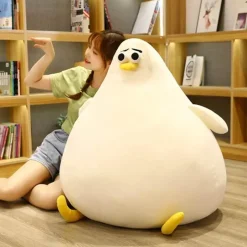 The Decor Haven Babyspielzeug-Riesiges Pinguin-Plüschkissen – weiches, kuscheliges Stofftier