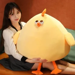 The Decor Haven Babyspielzeug-Riesiges Pinguin-Plüschkissen – weiches, kuscheliges Stofftier