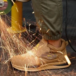 Herren Decor Herrenschuhe-Robuste, durchtrittsichere Arbeitsstiefel – Sicherheitsschuhe für die Industrie