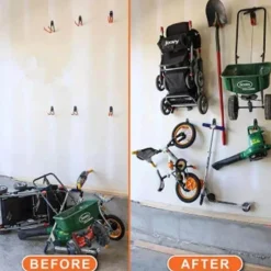 Comfort u0026 Style Fahrräder & Verkehr-Robuste Fahrrad-Wandhalterung – Aufbewahrungslösung aus Metall