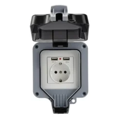 Roam Ready Heimwerkzeuge|Badezimmer-Robuste, wasserdichte Steckdosenabdeckung – Elektrischer Schutz im Außenbereich