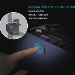 Roam Ready Heimwerkzeuge|Outdoor & Garten-Robuster Werkzeugkasten – langlebige mehrschichtige Aufbewahrungslösung