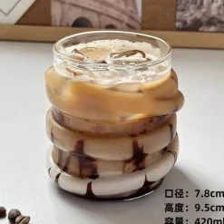 Plates u0026 More Küche & Esszimmer-Robustes Glasbecher-Set – Hochbeständiges Trinkgeschirr für heiße und kalte Getränke