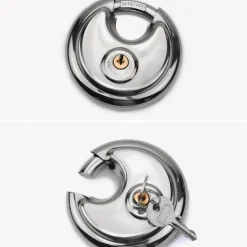 Trail u0026 Beyond Camping Im Freien|Outdoor & Garten-Robustes Vorhängeschloss aus Edelstahl – Sicheres Rundschloss