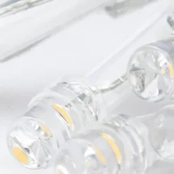 Bright Accents Beleuchtung-Romantische Lichterkette in Herzform aus Holz – Dekorative Lichterkette für die Inneneinrichtung