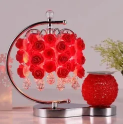 Comfort u0026 Style Beleuchtung-Rose Aromatherapy Lamp - Elegant Home Decor Accent