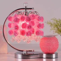 Comfort u0026 Style Beleuchtung-Rose Aromatherapy Lamp - Elegant Home Decor Accent