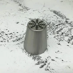 Tom Küche & Esszimmer-Rosen-Spritztüllen-Set zum Dekorieren von Weihnachtsgebäck – ideal für festliche Leckereien