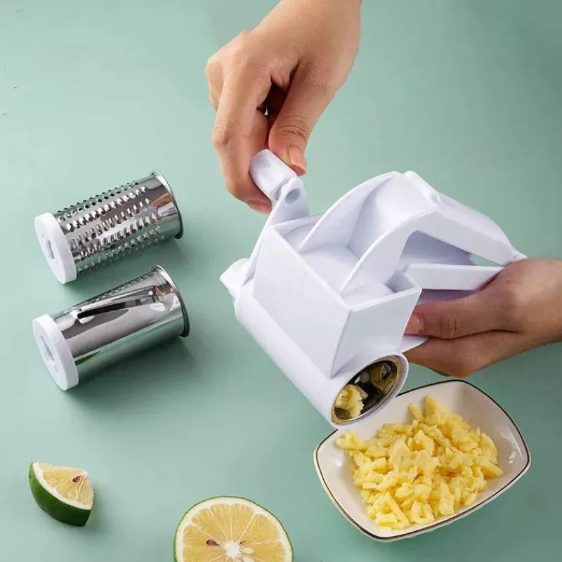 Tom Küche & Esszimmer-Rotierende Käsereibe aus Edelstahl – Küchenutensil