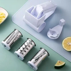 Tom Küche & Esszimmer-Rotierende Käsereibe aus Edelstahl – Küchenutensil