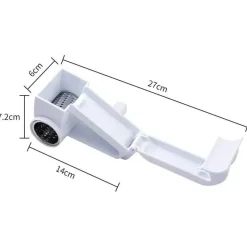 Tom Küche & Esszimmer-Rotierende Käsereibe aus Edelstahl – Küchenutensil