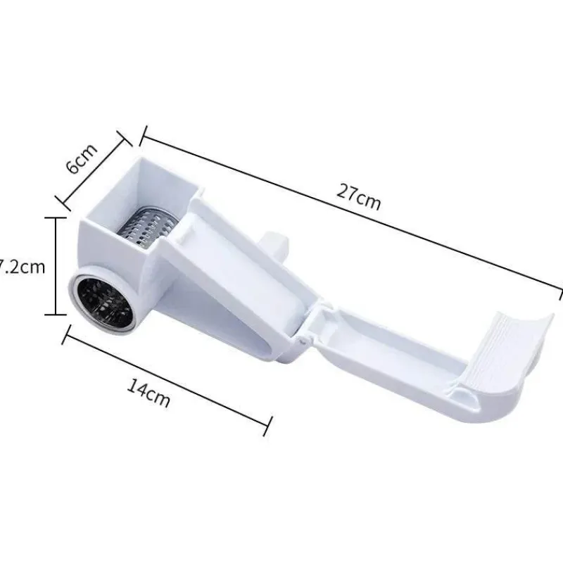 Tom Küche & Esszimmer-Rotierende Käsereibe aus Edelstahl – Küchenutensil