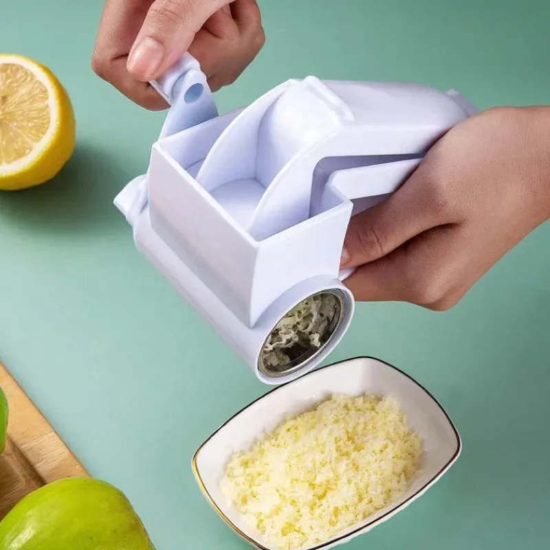 Tom Küche & Esszimmer-Rotierende Käsereibe aus Edelstahl – Küchenutensil