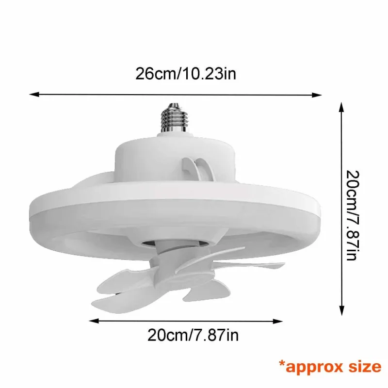 Comfort u0026 Style Gadgets Für Zuhause|Beleuchtung-Rotierende LED-Deckenventilatorlampe - 2-in-1-Leuchte