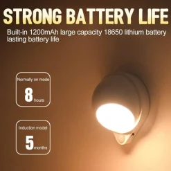 Comfort u0026 Style Beleuchtung-Rotierende magnetische Nachtlampe – Wassertropfen-Design