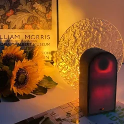 Bright Accents Beleuchtung-Rotierende Wasserwellen-Nachtlampe – Beruhigendes LED-Stimmungslicht