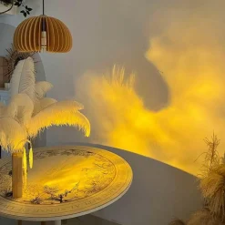 Bright Accents Beleuchtung-Rotierende Wasserwellen-Nachtlampe – Beruhigendes LED-Stimmungslicht