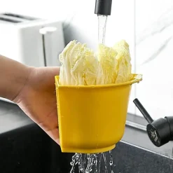 The Culinary Kit Küche & Esszimmer-Rotierender Abtropfkorb Snacktablett