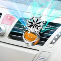 Wild u0026 Free Gear Autozubehör|Automobilindustrie-Rotierender Auto-Lufterfrischer – Aromatherapie-Duftdiffusor für die Autolüftung