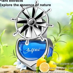 Wild u0026 Free Gear Autozubehör|Automobilindustrie-Rotierender Auto-Lufterfrischer – Aromatherapie-Duftdiffusor für die Autolüftung