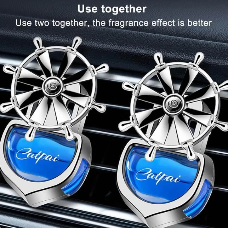 Wild u0026 Free Gear Autozubehör|Automobilindustrie-Rotierender Auto-Lufterfrischer – Aromatherapie-Duftdiffusor für die Autolüftung