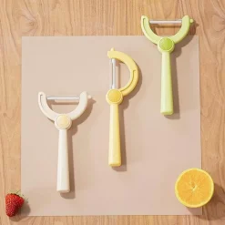 The Culinary Kit Küche & Esszimmer-Rotierender Gemüse- und Obstschäler – einfach zu verwendendes Küchenwerkzeug
