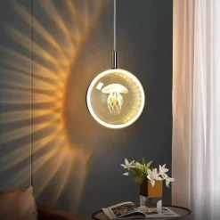 Ember u0026 Ivy Beleuchtung-Rotierendes Kristall-LED-Stimmungslicht – Romantisches Wohndekor